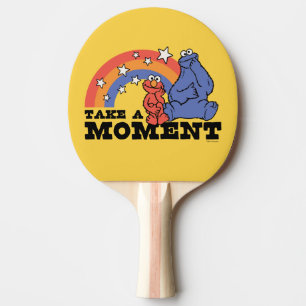 Sesame Street   Elmo & Cookie Take a Moment Ping Pong Paddle