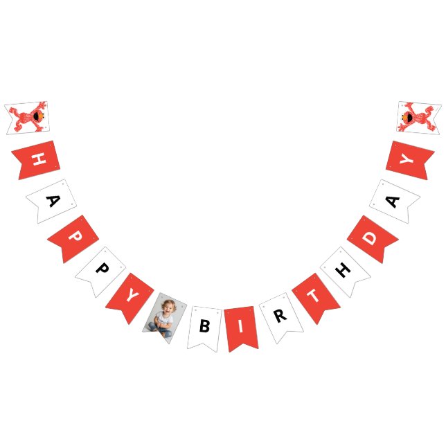 Sesame Street Elmo | Crayon Birthday Bunting (All)