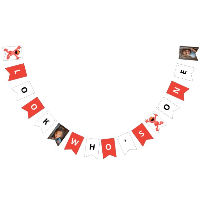 Sesame Street Elmo | Crayon Birthday Bunting (All)