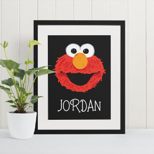 Sesame Street   Elmo Face Poster
