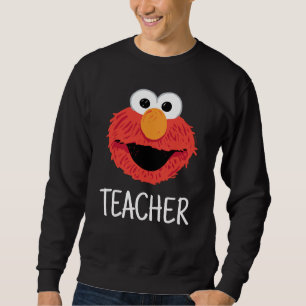 Sesame Street   Elmo Face Teacher Sweatshirt