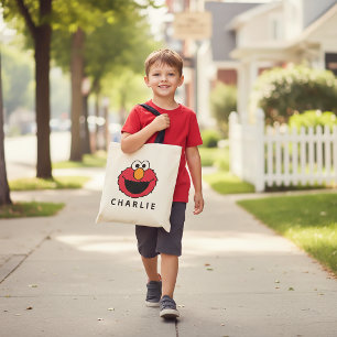 Sesame Street   Elmo Face Tote Bag