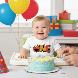 Sesame Street   Elmo - First Birthday Baby T-Shirt