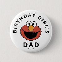 Sesame Street | Elmo - First Birthday Button
