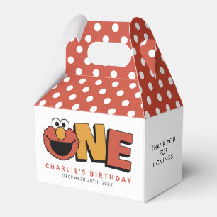 Sesame Street   Elmo - First Birthday Favour Box