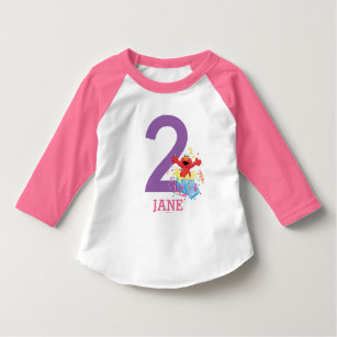 Sesame Street | Elmo Girl's 2nd Birthday T-Shirt