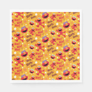 Sesame Street   Elmo Ha! Ha! Ha! Pattern Napkin