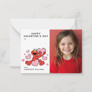 Sesame Street   Elmo Heart Photo Card