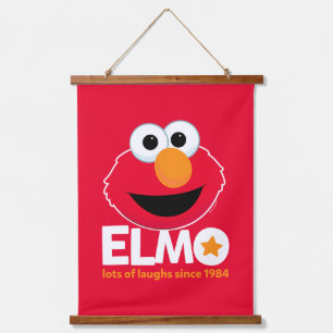 Sesame Street   Elmo Lots of Laughs Since 1984 Hanging Tapestry