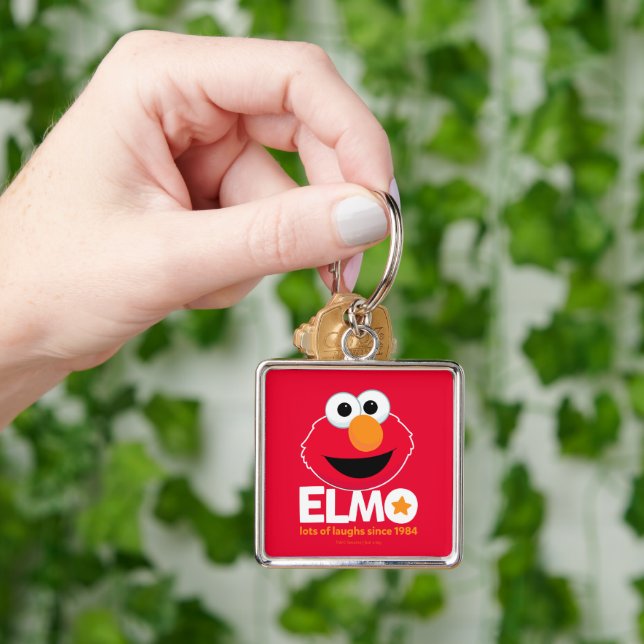 Sesame Street | Elmo Lots of Laughs Since 1984 Key Ring (Hand)