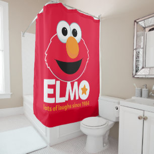 Sesame Street   Elmo Lots of Laughs Since 1984 Shower Curtain