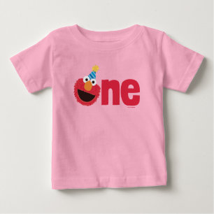 Sesame Street   Elmo - One First Birthday Baby T-Shirt