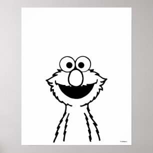 Sesame Street Elmo Poster