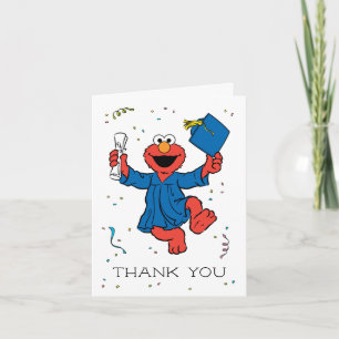 Sesame Street   Elmo Preschool Graduate Thank You Card
