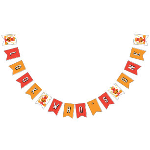 Sesame Street - Elmo   Pumpkin First Birthday Bunting