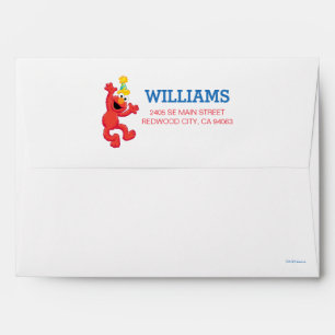 Sesame Street   Elmo - Rainbow Birthday Envelopes