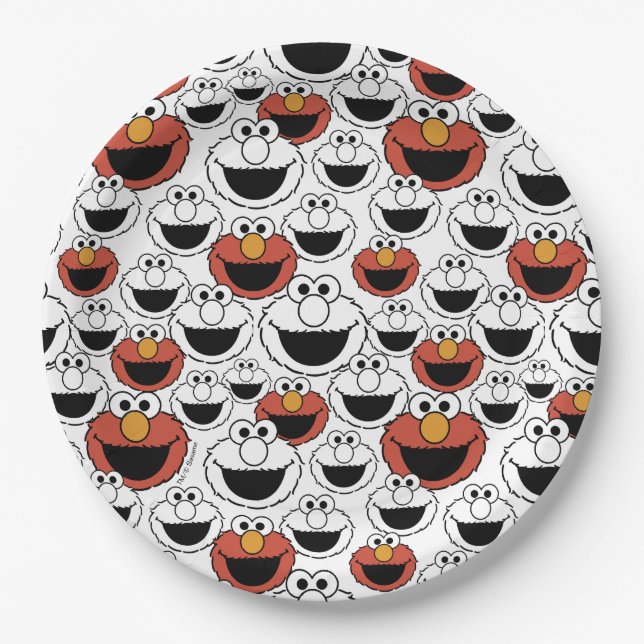 Sesame Street | Elmo - Second Birthday Paper Plate (Front)
