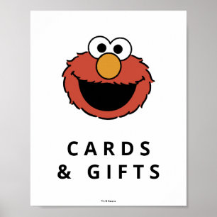 Sesame Street Elmo - Second Birthday Poster