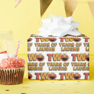 Sesame Street   Elmo - Second Birthday Wrapping Paper