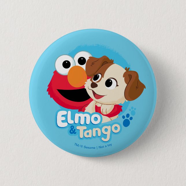 Sesame Street | Elmo & Tango Badge (Front)