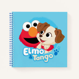 Sesame Street   Elmo & Tango Badge Notebook
