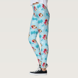 Sesame Street   Elmo & Tango Pattern Leggings