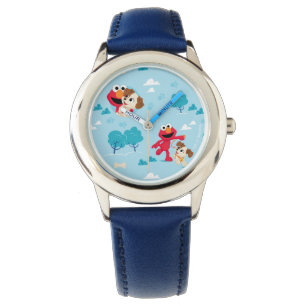 Sesame Street Elmo & Tango Pattern Watch