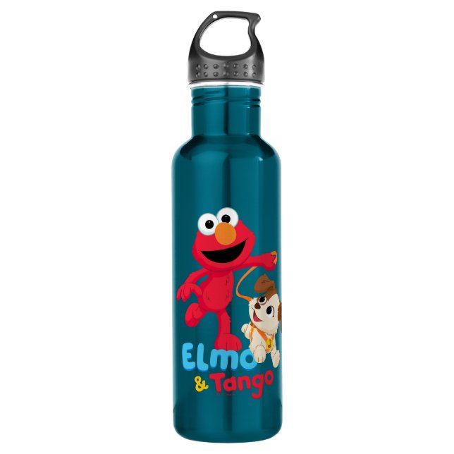 Sesame Street | Elmo & Tango Running 710 Ml Water Bottle (Front)