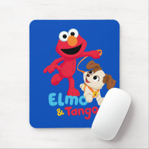 Sesame Street   Elmo & Tango Running Mouse Pad