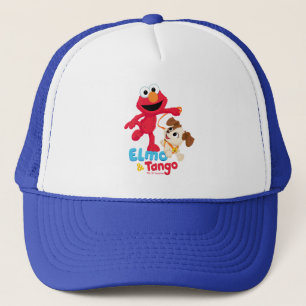 Sesame Street   Elmo & Tango Running Trucker Hat