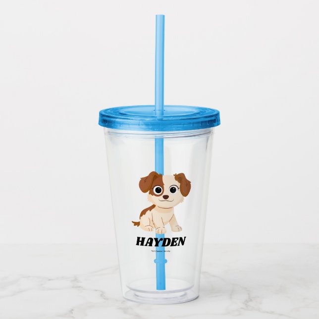Sesame Street | Elmo's Puppy Tango | Add Your Name Acrylic Tumbler (Front)