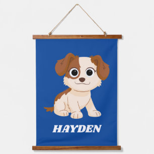 Sesame Street   Elmo's Puppy Tango   Add Your Name Hanging Tapestry