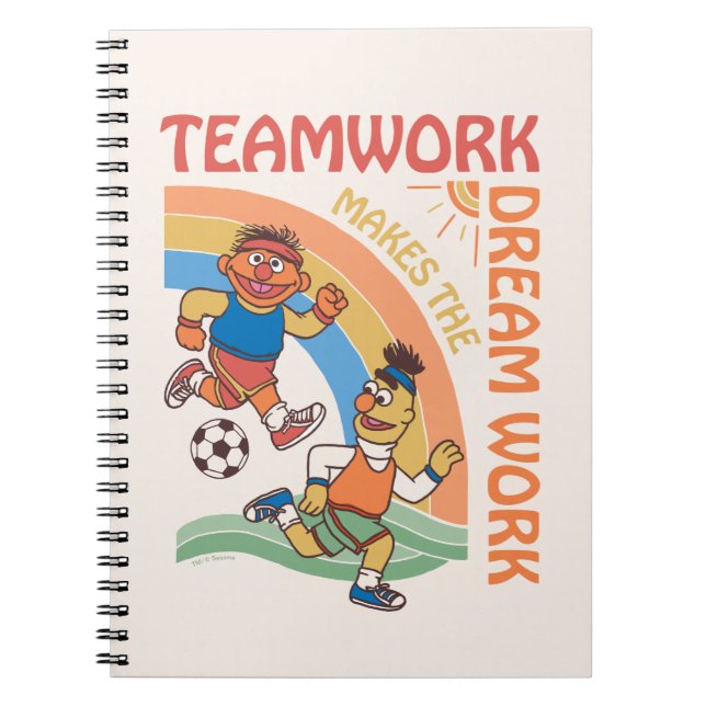 Sesame Street | Ernie & Bert Teamwork Notebook (Front)