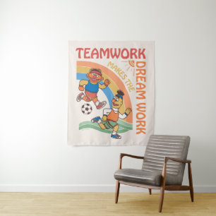 Sesame Street   Ernie & Bert Teamwork Tapestry