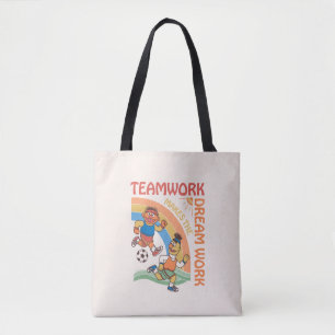 Sesame Street   Ernie & Bert Teamwork Tote Bag