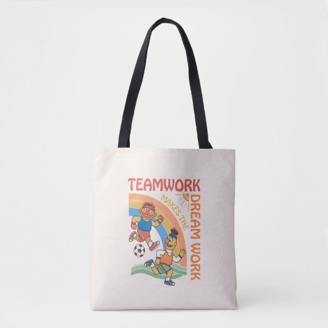 Sesame Street | Ernie & Bert Teamwork Tote Bag (Front)