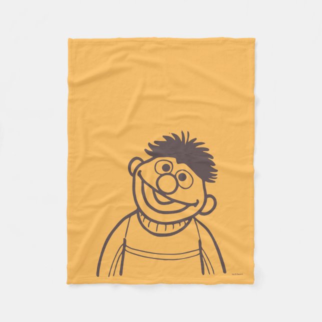 Sesame Street | Ernie Fleece Blanket (Front)
