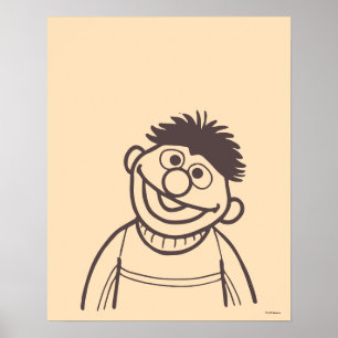 Sesame Street Ernie Poster