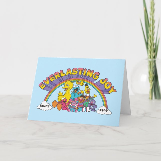 Sesame Street | Everlasting Joy Since 1969 Card (Front)