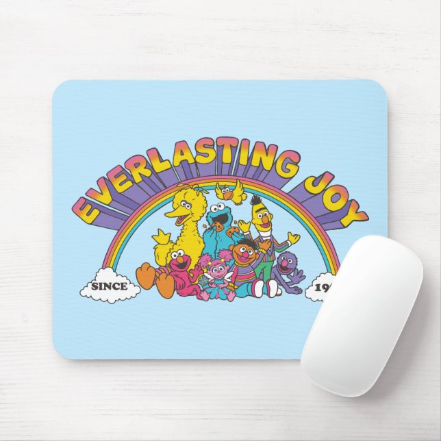 Sesame Street | Everlasting Joy Since 1969 Mouse Pad (With Mouse)