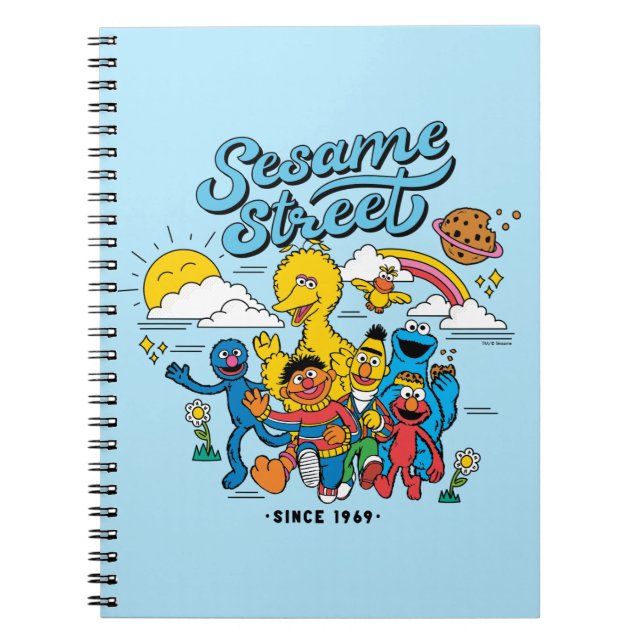 Sesame Street | Friends Since 1969 Notebook (Front)