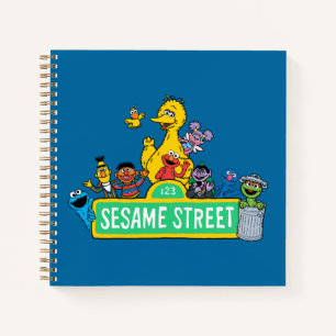 Sesame Street   Full Color With Pals Notebook