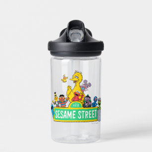Sesame Street   Full Color With Pals Water Bottle