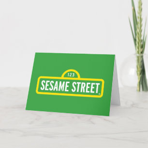 Sesame Street   Full Colour Logo Holiday Card