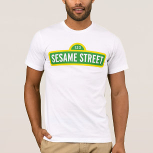 Sesame Street   Full Colour Logo T-Shirt