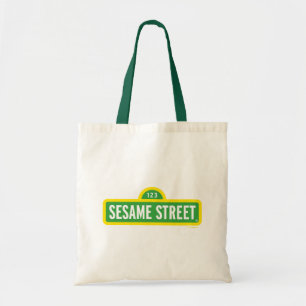 Sesame Street Full Colour Logo Tote Bag