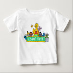 Sesame Street | Full Colour With Pals Baby T-Shirt<br><div class="desc">Check out this fun Sesame Street design featuring the Sesame Street sign logo with the Sesame Street Pals.  ©  2024 Sesame Workshop. www.sesamestreet.org</div>