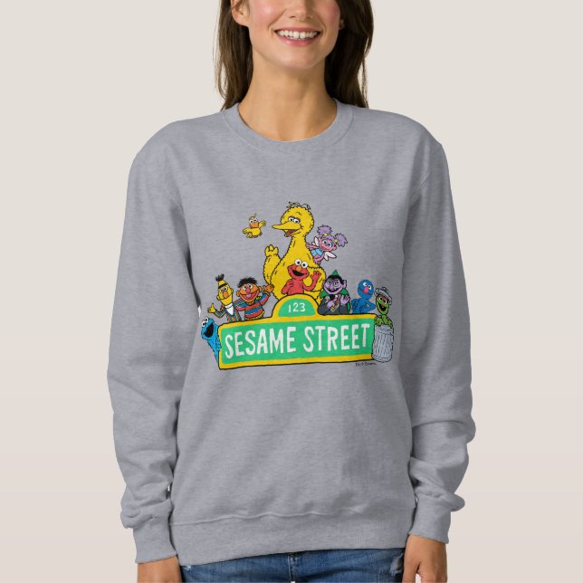Sesame Street | Full Colour With Pals Sweatshirt (Front)