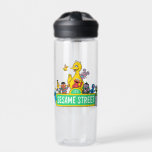 Sesame Street | Full Colour With Pals Water Bottle<br><div class="desc">Check out this fun Sesame Street design featuring the Sesame Street sign logo with the Sesame Street Pals.  ©  2024 Sesame Workshop. www.sesamestreet.org</div>