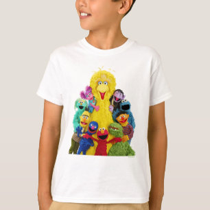Sesame Street   Fun Colorful Pals Portrait T-Shirt
